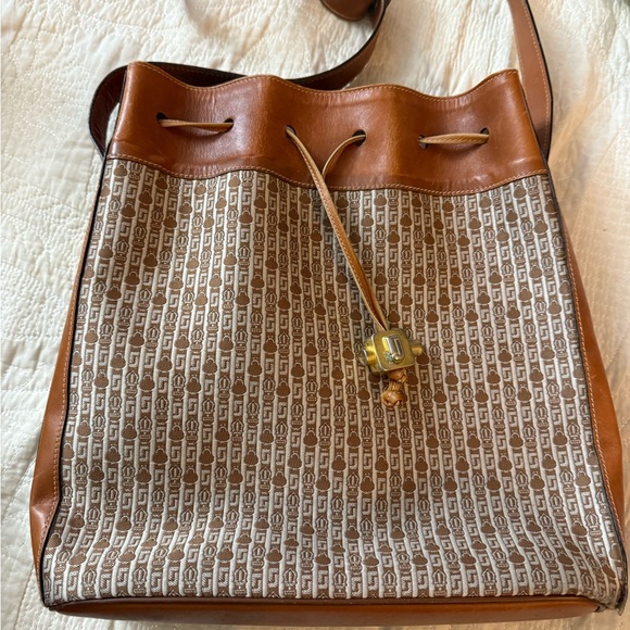 Judith Leiber Handbags - Rare vintage leather and fabric Judith Leiber bag; excellent condition